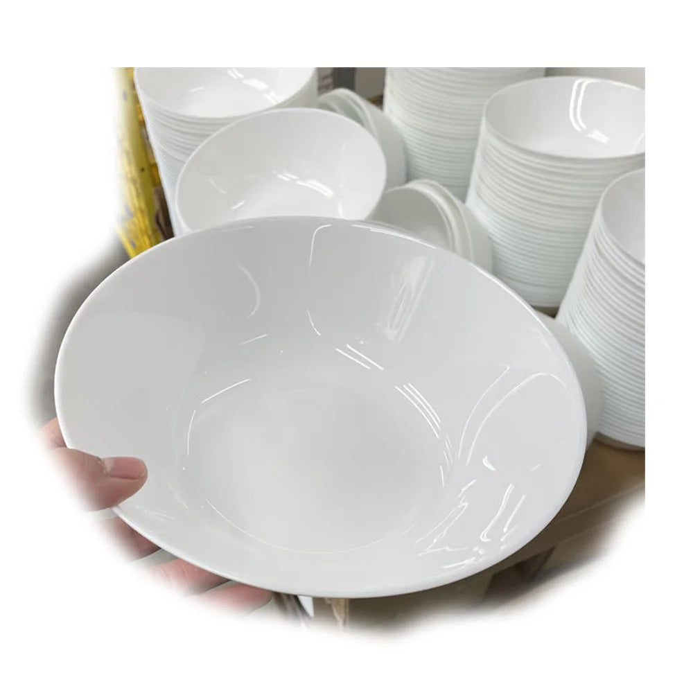 Nordic Style Bone China Dinnerware Sustainable Ceramic Tableware with Marble Design Plate Dish Other Components Made for Dinners