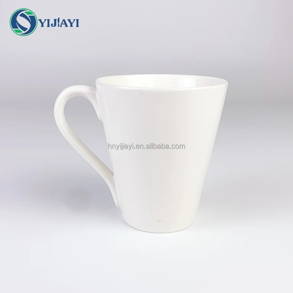 JIUWang wholesale coffee tea cup set with drawer custom logo plain white ceramic porcelain cappuccino packing gift box