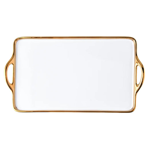 new arrival wholesale custom  good low price luxury tray serving decorative restaurant Nordic