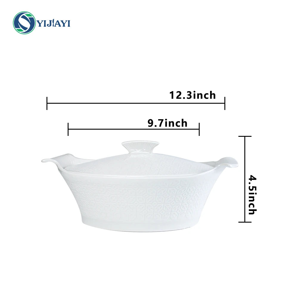 High quality non stick large square round bakeware ceramic cake baking dish low moq