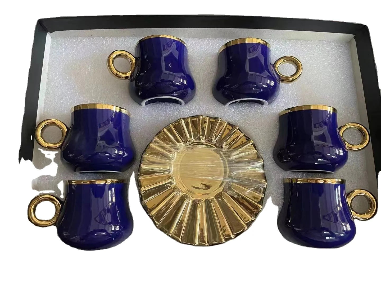 Phnom Penh gift box Color box 6 cups 6 dishes accept custom plated phnom penh ceramic tea set ceramic tea set